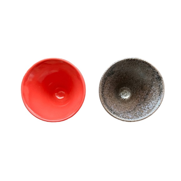 Mt Fuji Ceramic Sake Cup (one set of two) - Picture 3 of 8